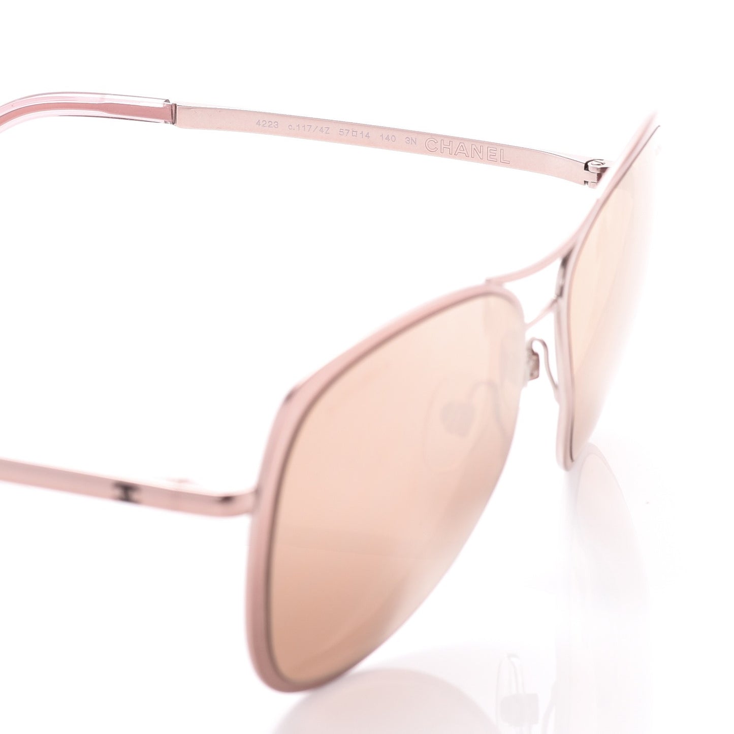 18K Pilot Summer Sunglasses 4223 Pink Gold