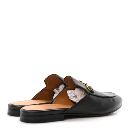 Gucci Calfskin Womens Princetown Slippers 39 Black 5 of 9