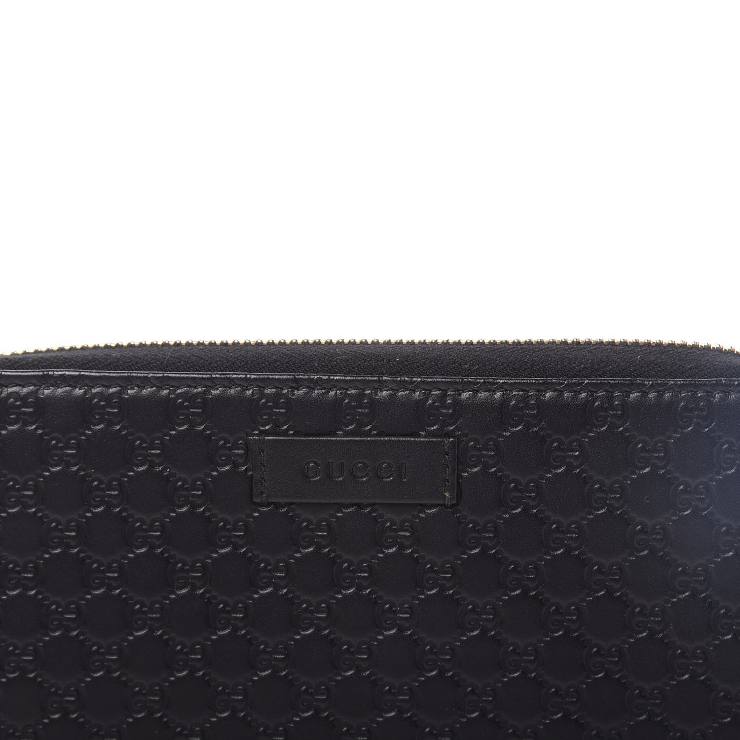 Gucci Microguccissima Zip Around Wallet Black 9 of 10