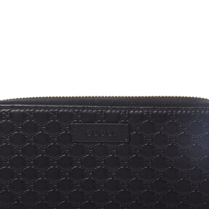 Gucci Microguccissima Zip Around Wallet Black 9 of 10