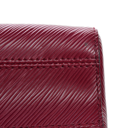 Louis Vuitton Epi Twist Shoulder Bag MM Fuchsia 10 of 10