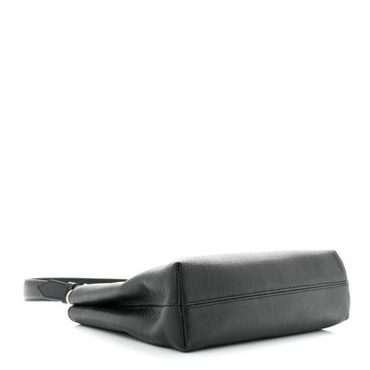 Versace Calfskin Small Virtus Hobo Black 4 of 9