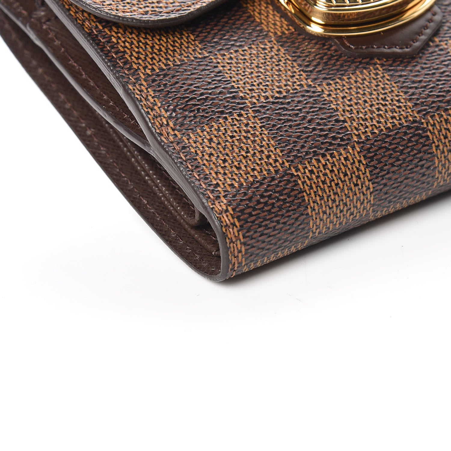 Louis Vuitton Damier Ebene Joey Wallet 8 of 10