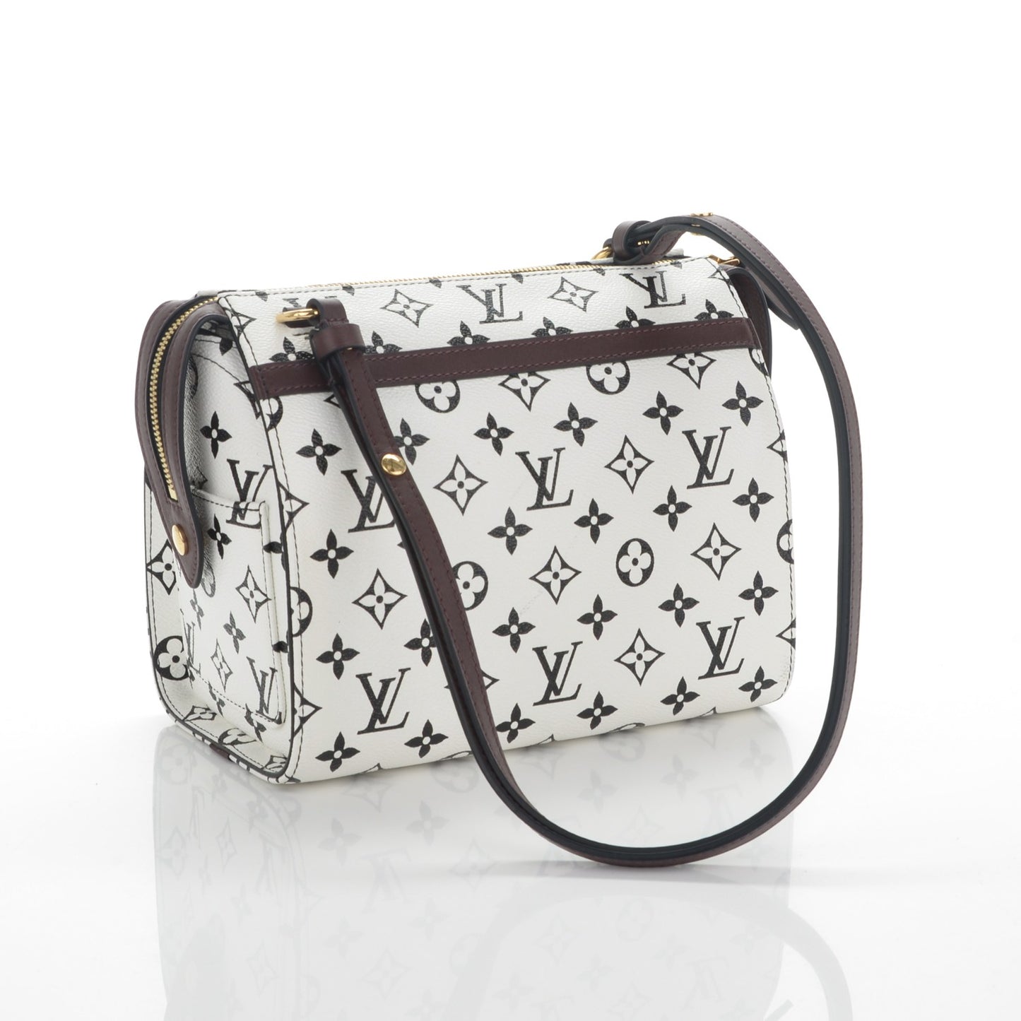 Monogram Speedy Amazon PM White Chocolat