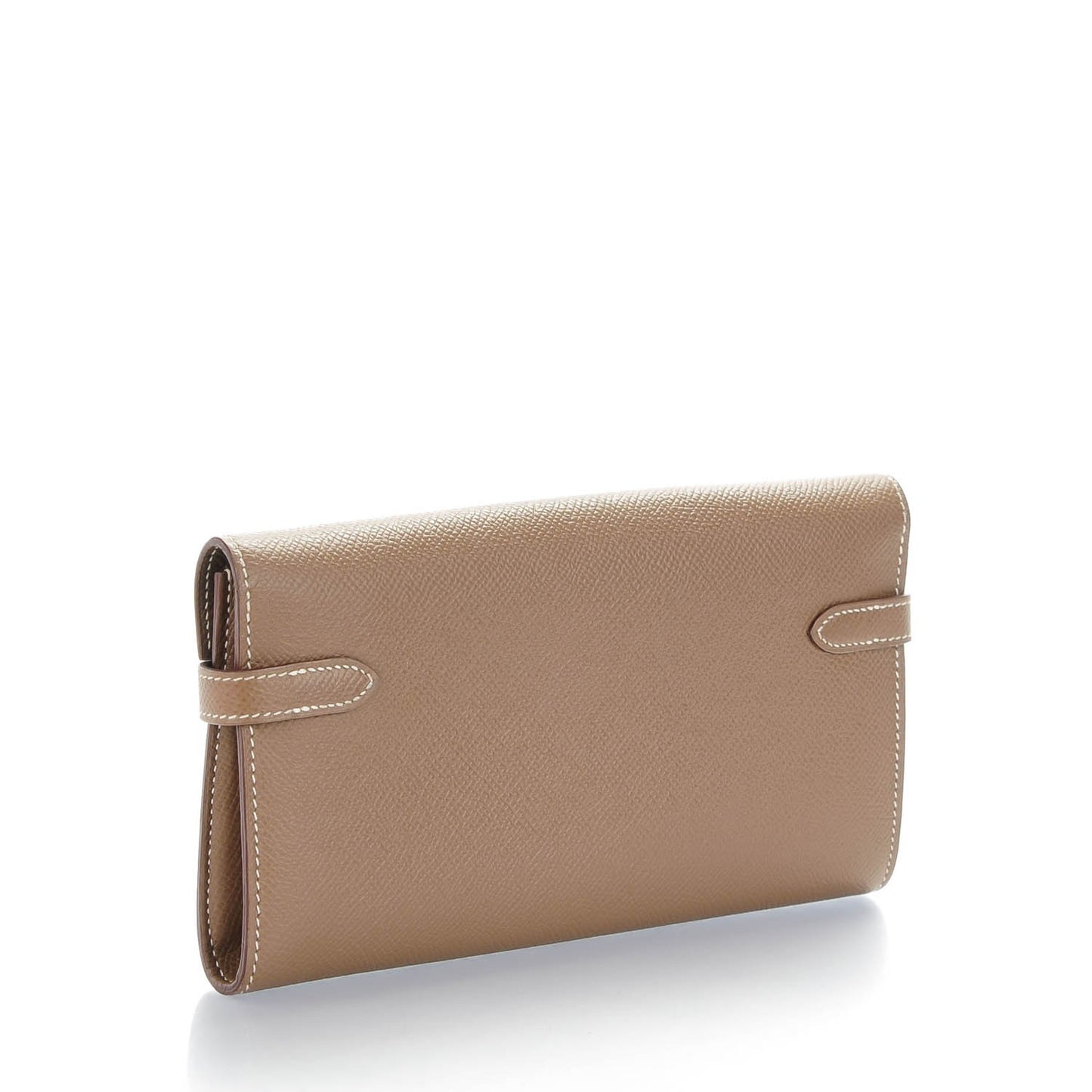 Epsom Kelly Longue Wallet Etoupe