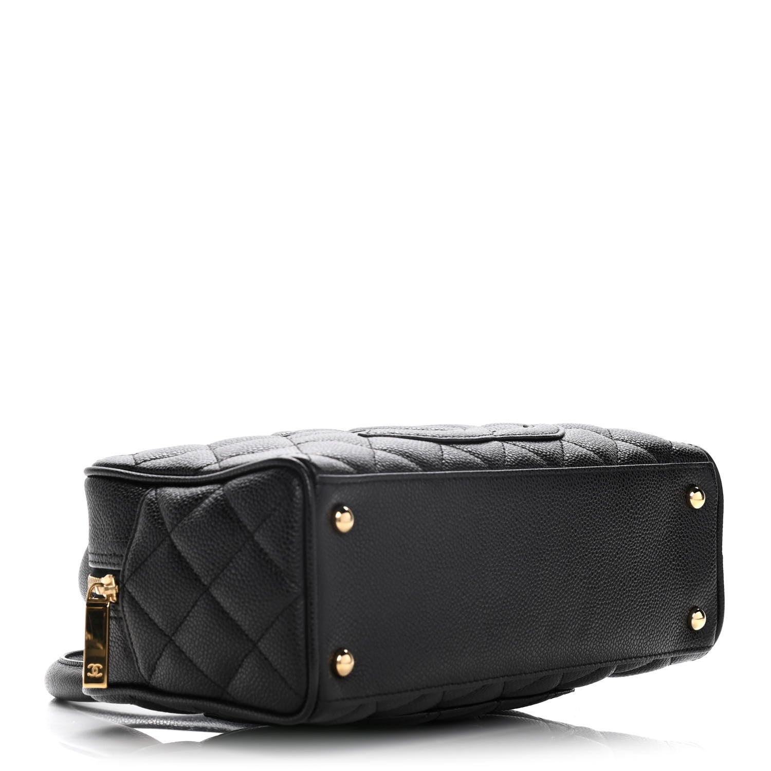 Chanel Caviar Quilted Small Bowler Black 3 of 9