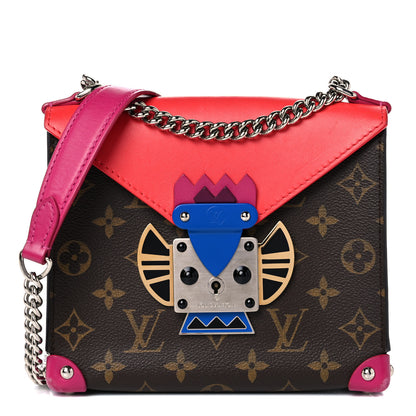 Louis Vuitton Monogram Pochette Mask PM Corail 1 of 15