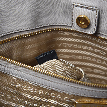Prada Saffiano Lux Large Tote Pomice 7 of 13
