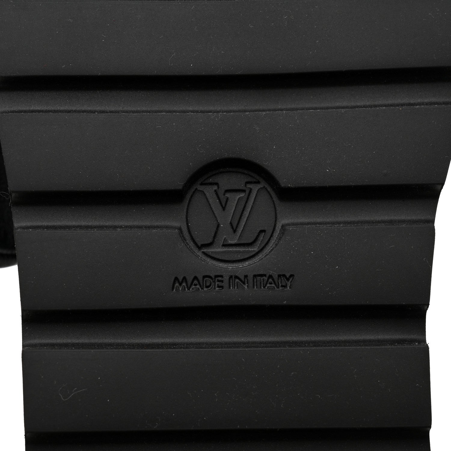 Louis Vuitton Lambskin Embossed Monogram Pool Pillow Flat Comfort Mule 38 Black 8 of 9