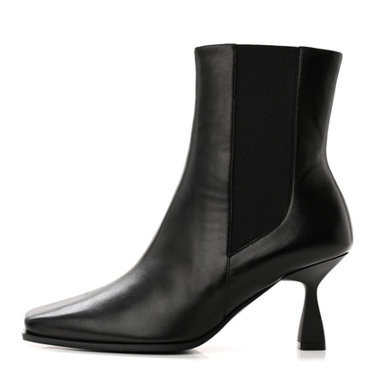 Hermes Nappa Gill 75 Ankle Boots 36 Black 1 of 12