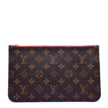 Louis Vuitton Monogram Neverfull MM GM Pochette Cherry 1 of 10