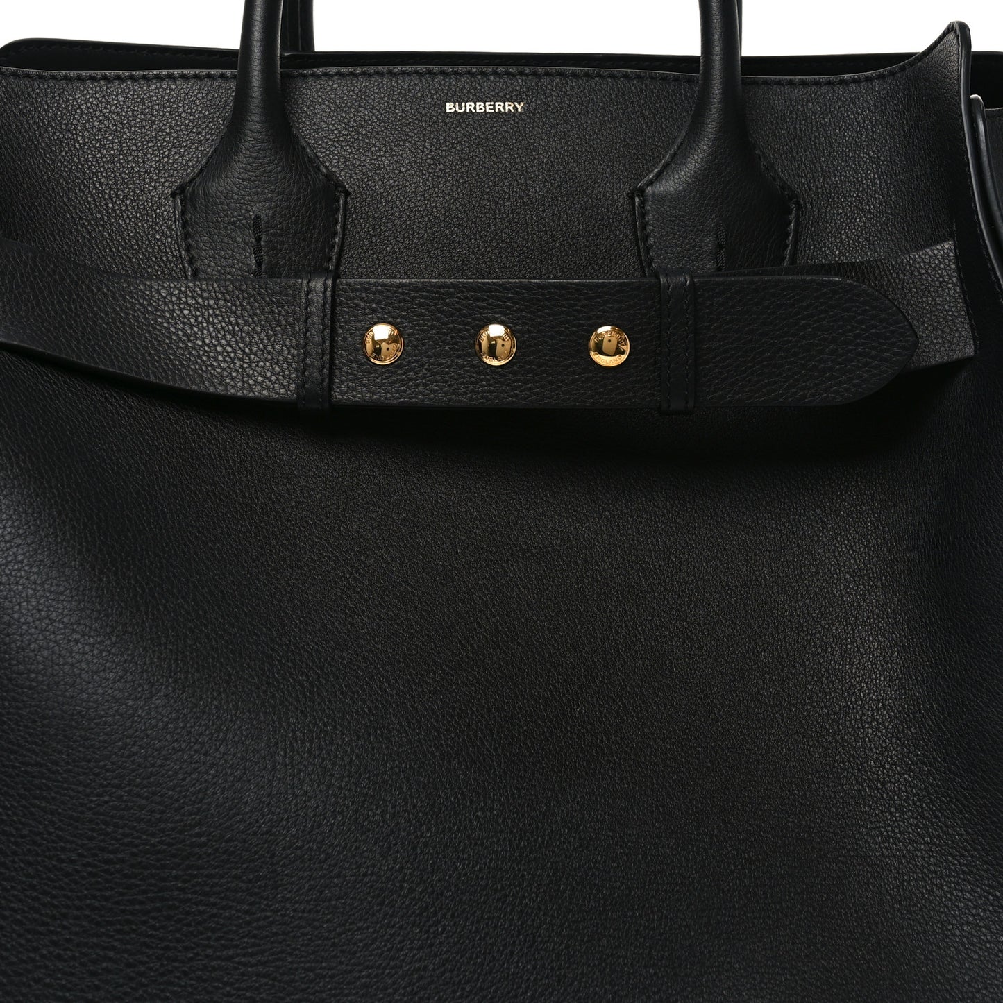 Marais Calfskin Large Belt Bag Black