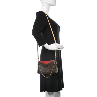 Louis Vuitton Monogram Pallas Clutch Cherry 2 of 10
