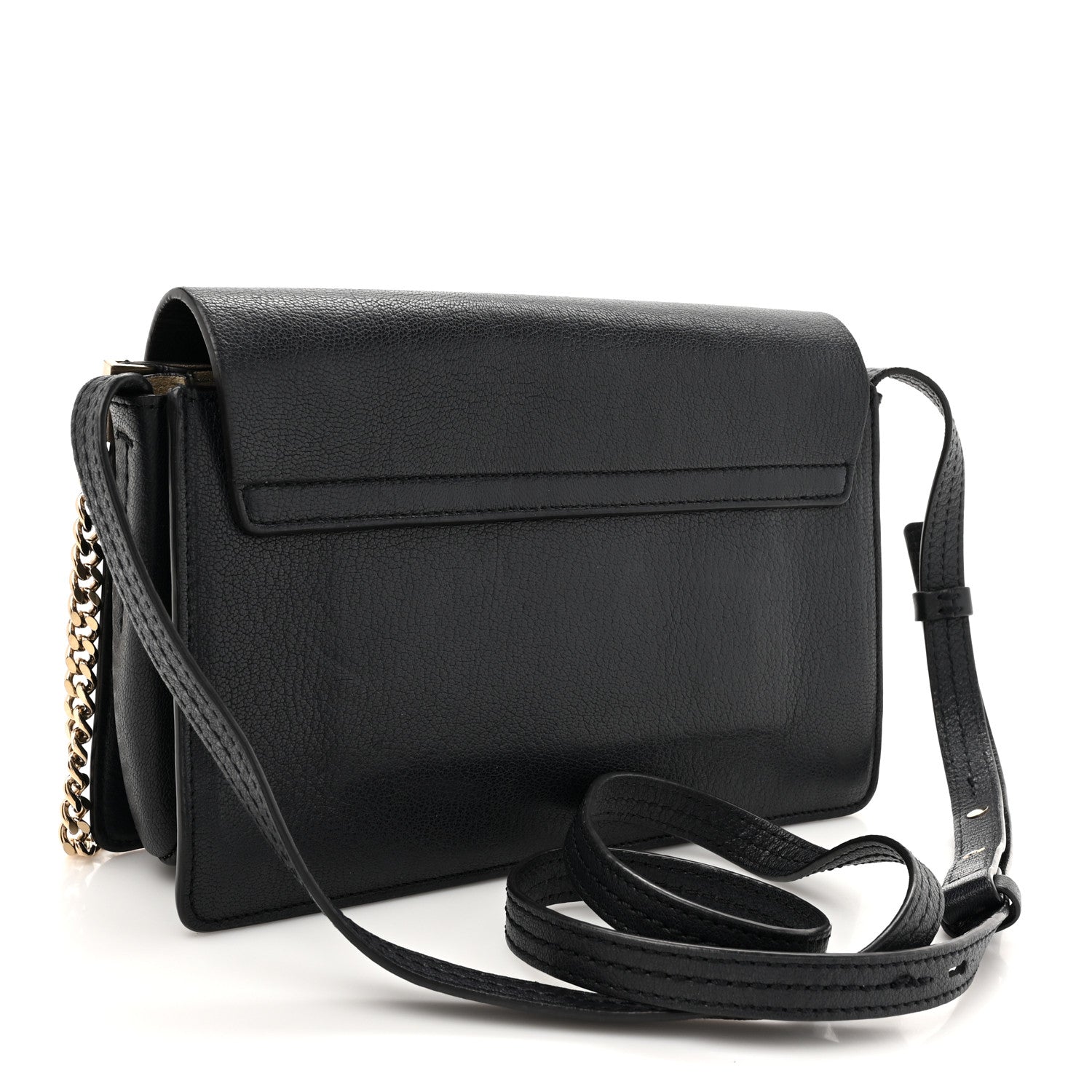 Chloe Calfskin Mini Faye Shoulder Bag Black 3 of 20