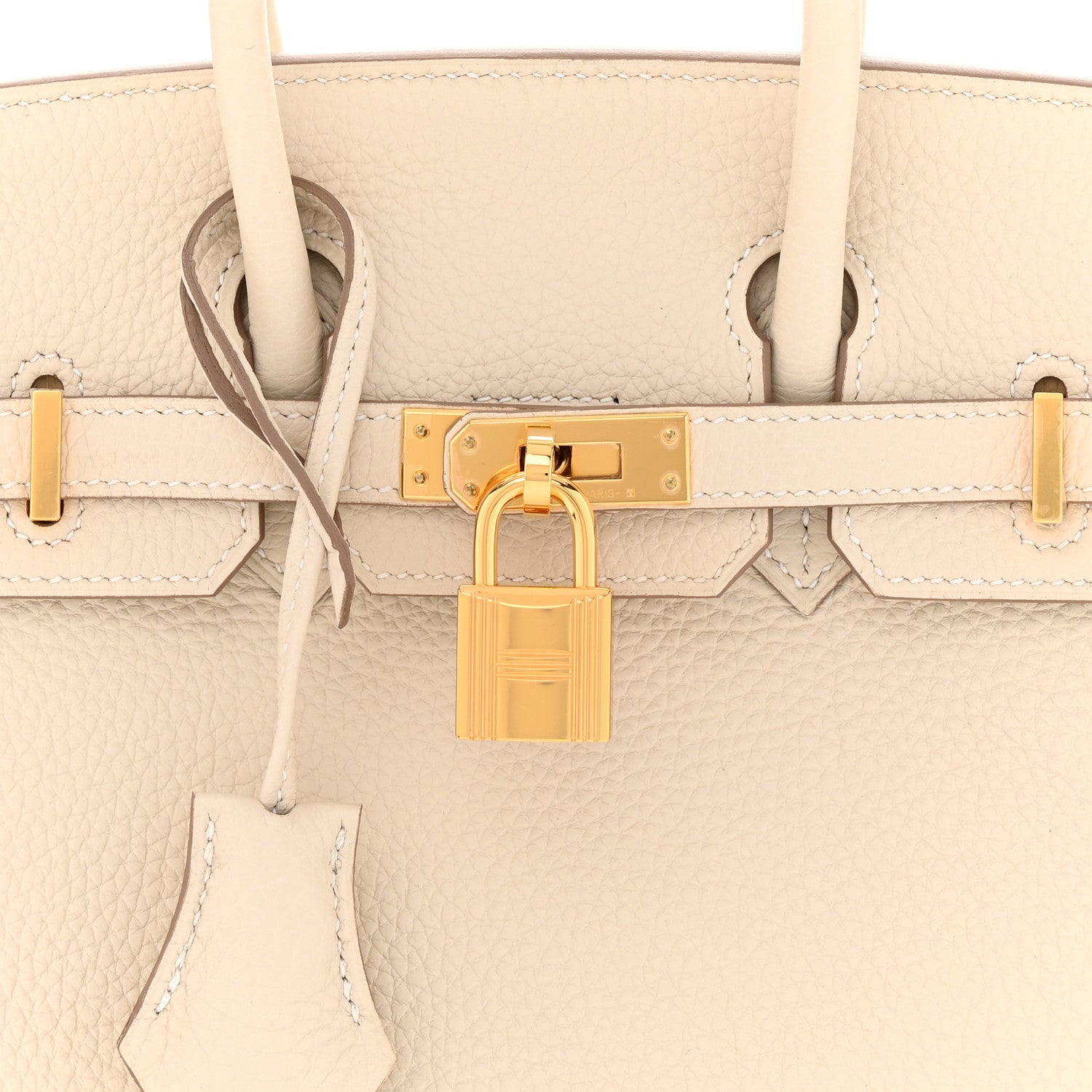 Hermes Togo Birkin 25 Craie 8 of 11