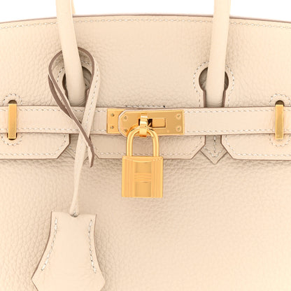 Hermes Togo Birkin 25 Craie 8 of 11