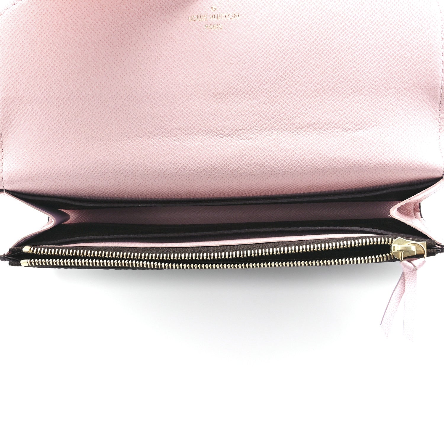Louis Vuitton Monogram Emilie Wallet Rose Ballerine 5 of 10