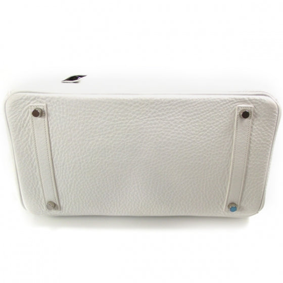 Taurillon Clemence Birkin 35 White