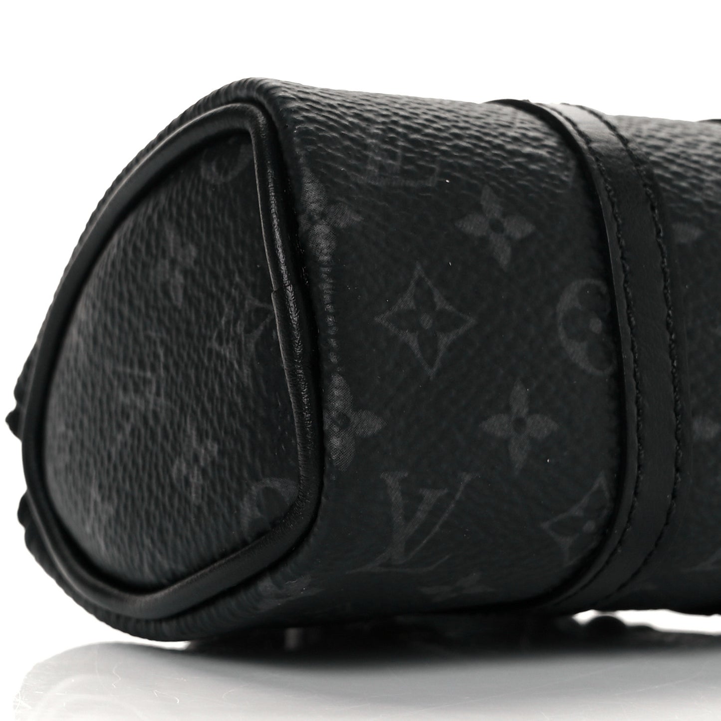 Monogram Eclipse Mini Keepall Bag Charm Key Holder Black