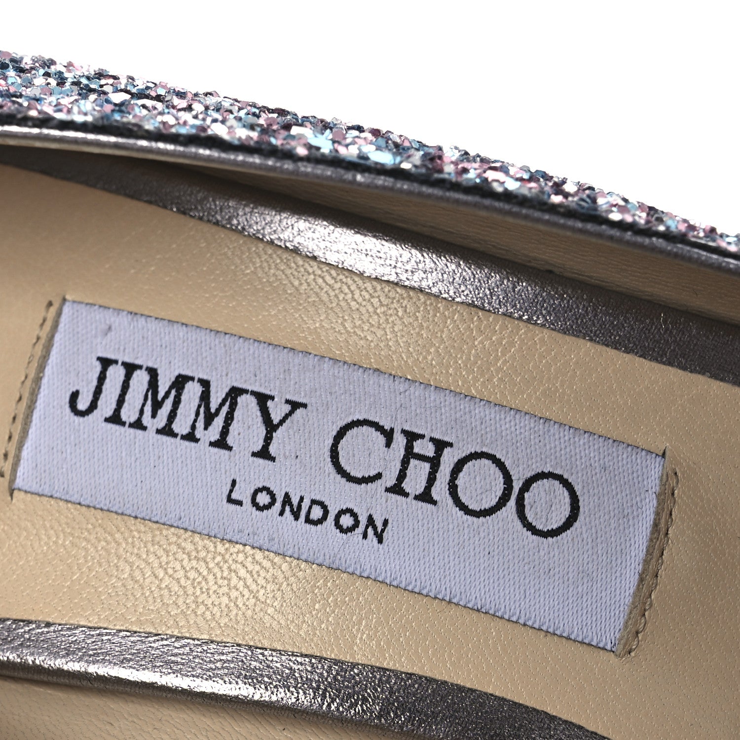 Jimmy Choo Coarse Glitter Degrade Pointy Toe Romy 100 Pumps 40 Bubblegum Multicolor 24 of 36