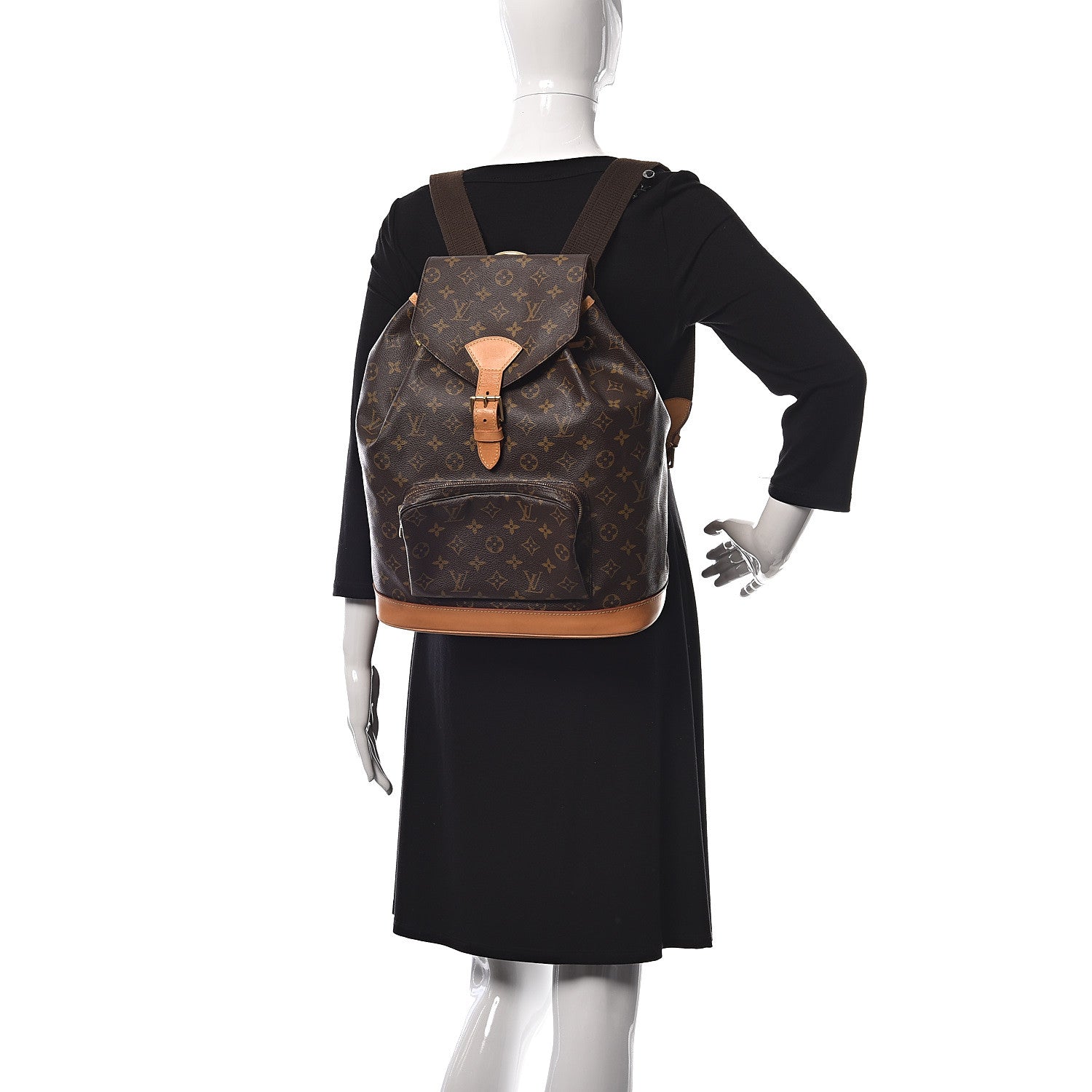 Louis Vuitton Monogram Montsouris GM Backpack 2 of 10