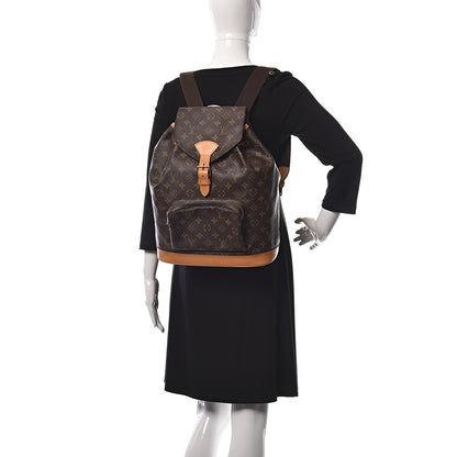 Louis Vuitton Monogram Montsouris GM Backpack 2 of 10
