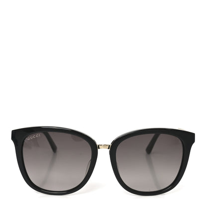 Gucci Acetate Sunglasses GG0073SK Black Gold 2 of 8