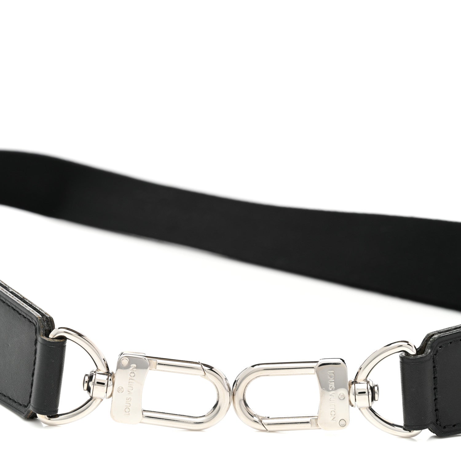 Louis Vuitton Jacquard Bandouliere Shoulder Strap Black 3 of 3