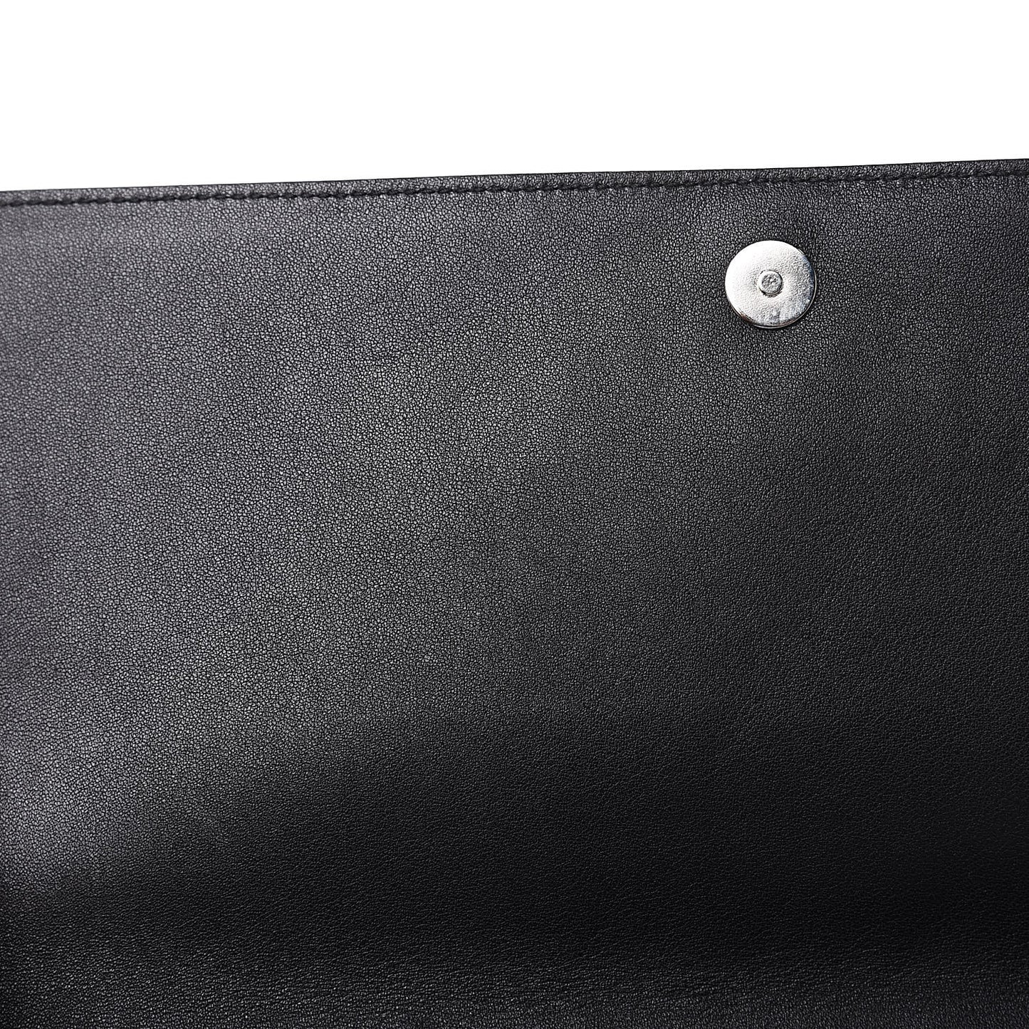 Metallic Textured Large Belle De Jour Clutch Dark Silver