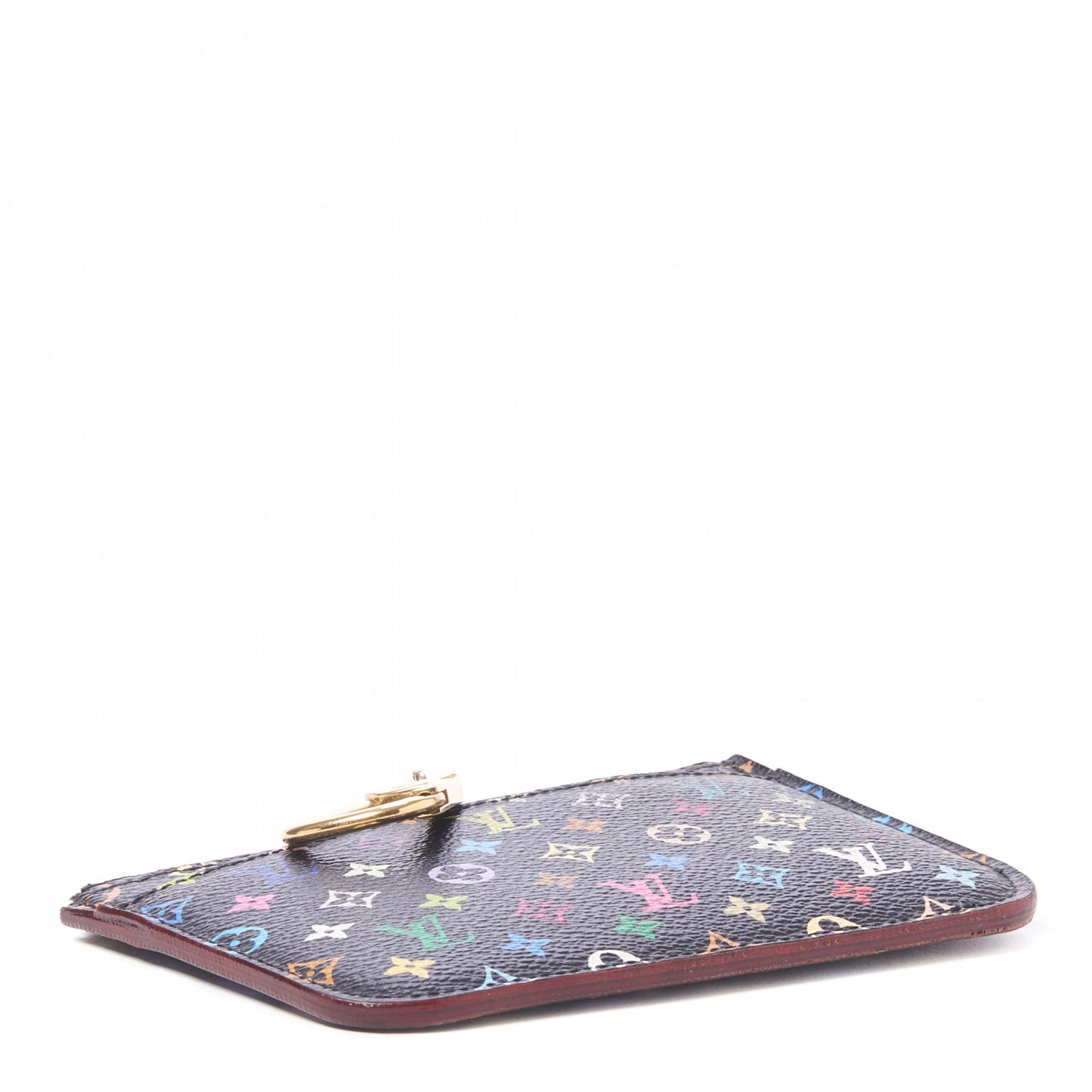 Monogram Multicolor Key Pouch Black Grenade