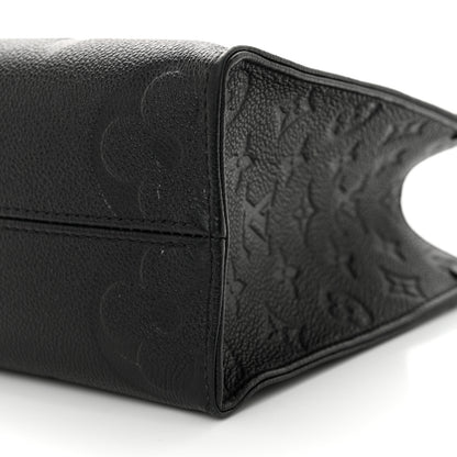 Louis Vuitton Empreinte Monogram Giant Onthego PM Black 9 of 12