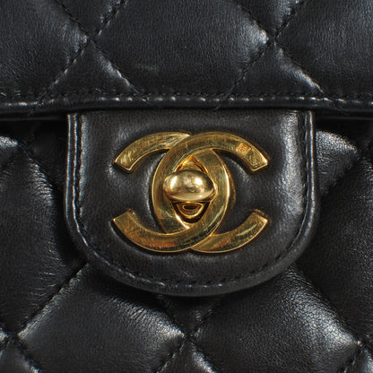 Chanel Lambskin Mini Kelly Flap Bag Black 4 of 8