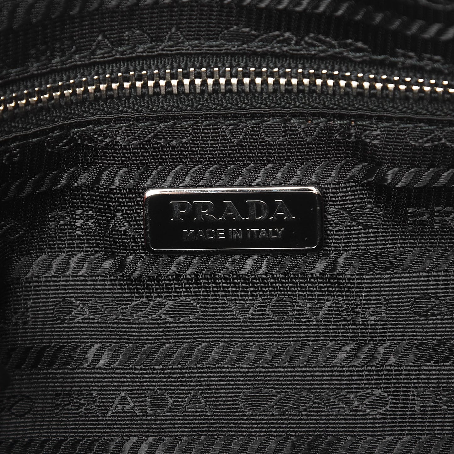 City Calfskin Perforated Chain Shoulder Bag Black Lacca