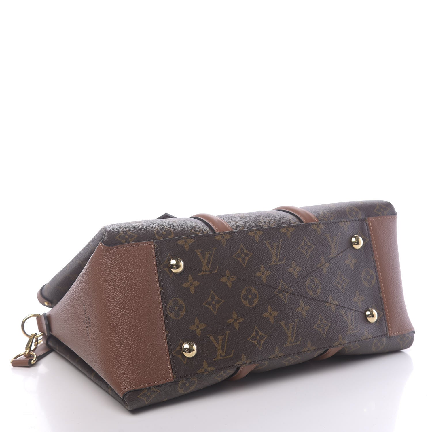 Louis Vuitton Monogram Soufflot MM Caramel 3 of 8