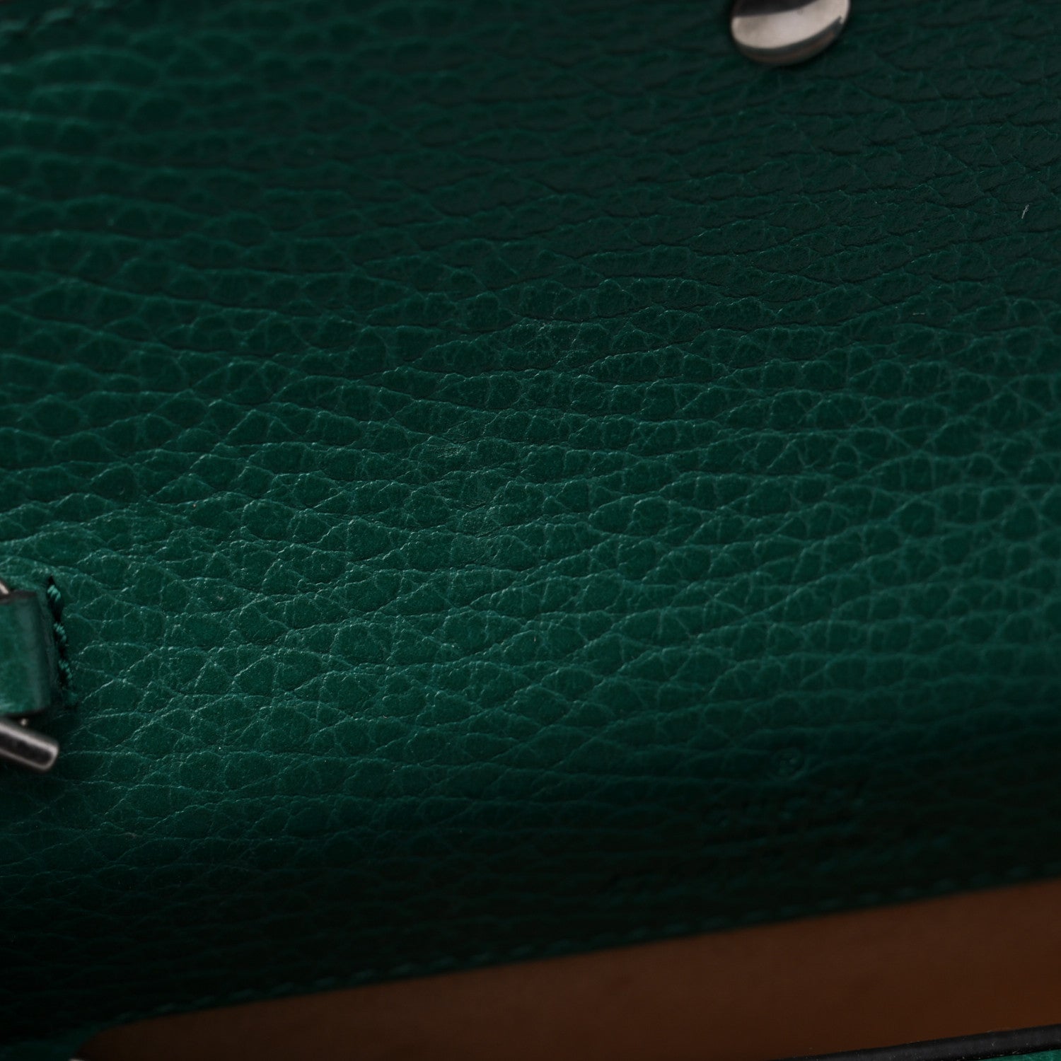 Gucci Calfskin Super Mini Dionysus Shoulder Bag Emerald 9 of 10