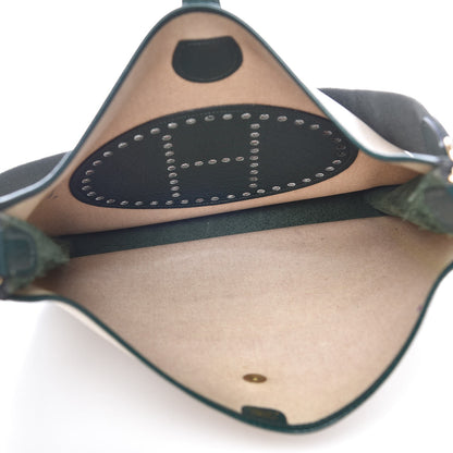 Hermes Toile Ardennes Evelyne GM Vert Fonce 5 of 11