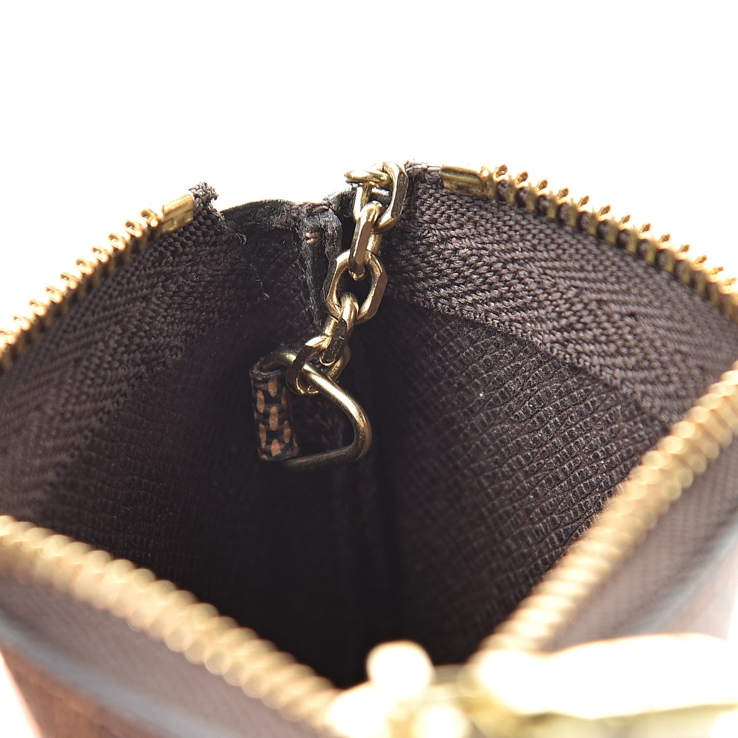 Damier Ebene Key Pouch