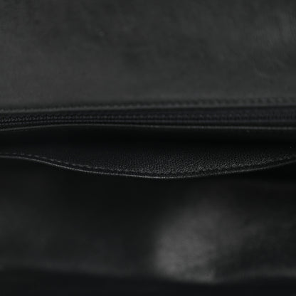 Chanel Crumpled Calfskin Quilted Mini Rectangular Flap So Black 12 of 12