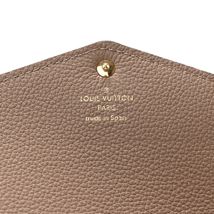 Louis Vuitton Empreinte Sarah Wallet NM Tourterelle 6 of 10