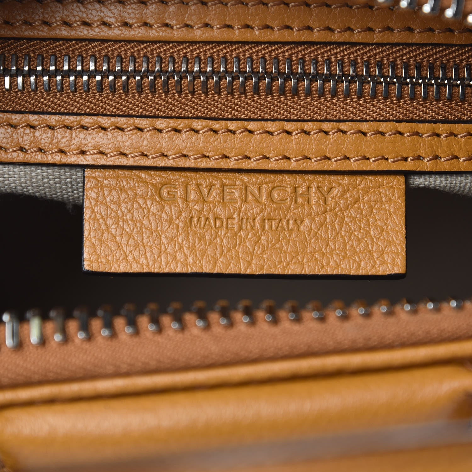 Givenchy Sugar Goatskin Mini Antigona Amber 6 of 10
