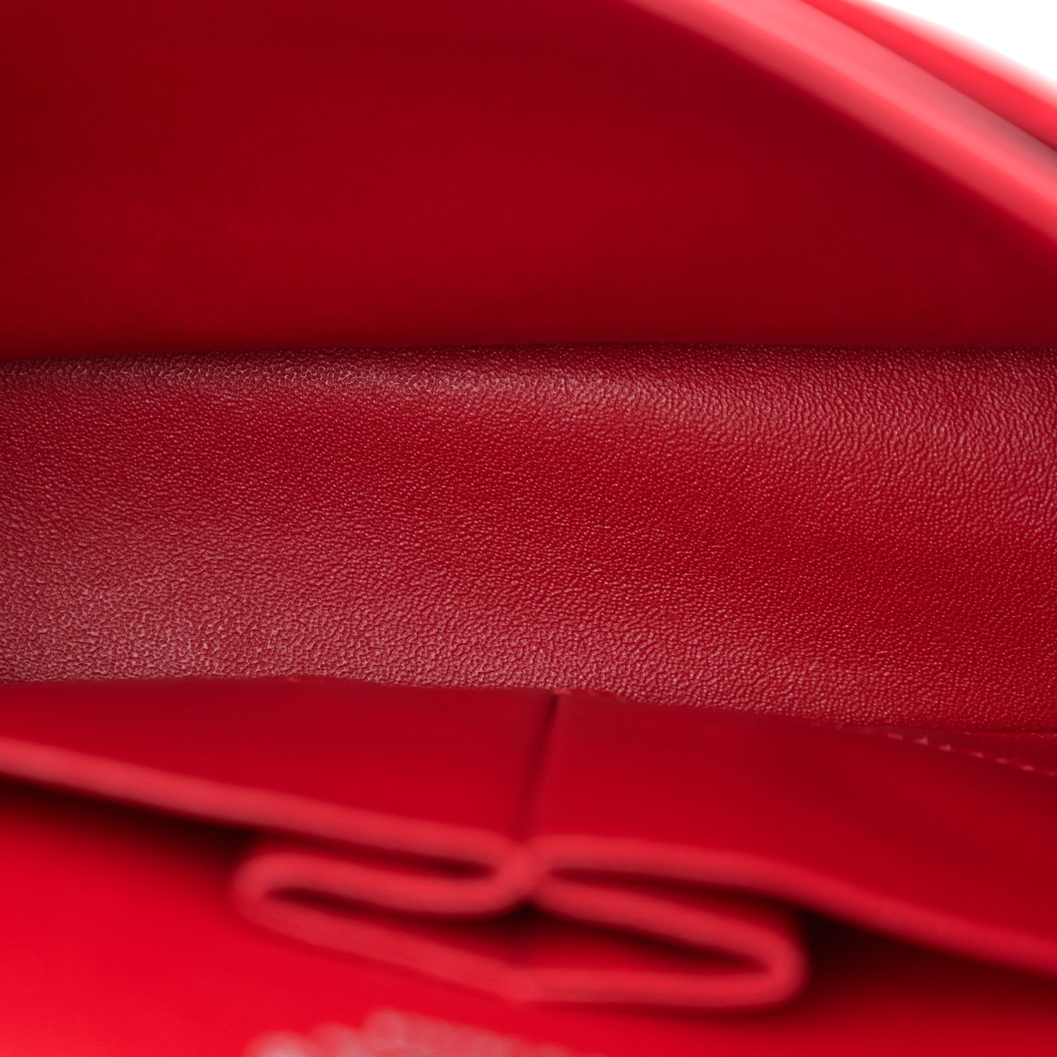 Chanel Lambskin Quilted Medium Double Flap Red 6 of 13