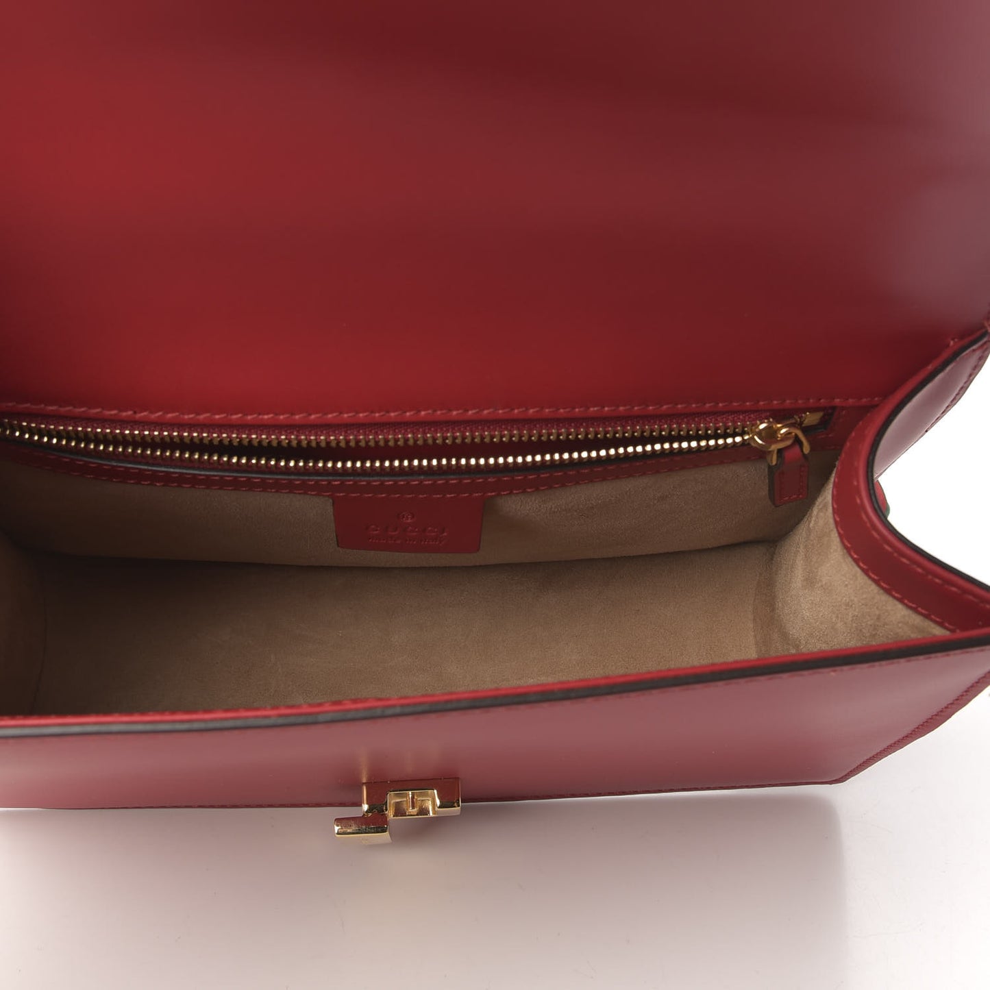 Calfskin Small Sylvie Shoulder Bag Hibiscus Red