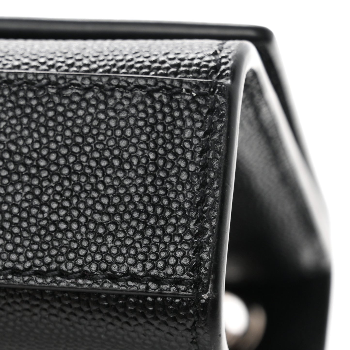 Grain De Poudre Small Monogram Kate Satchel Black