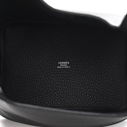 Hermes Taurillon Clemence Picotin Lock 18 PM Black 4 of 8