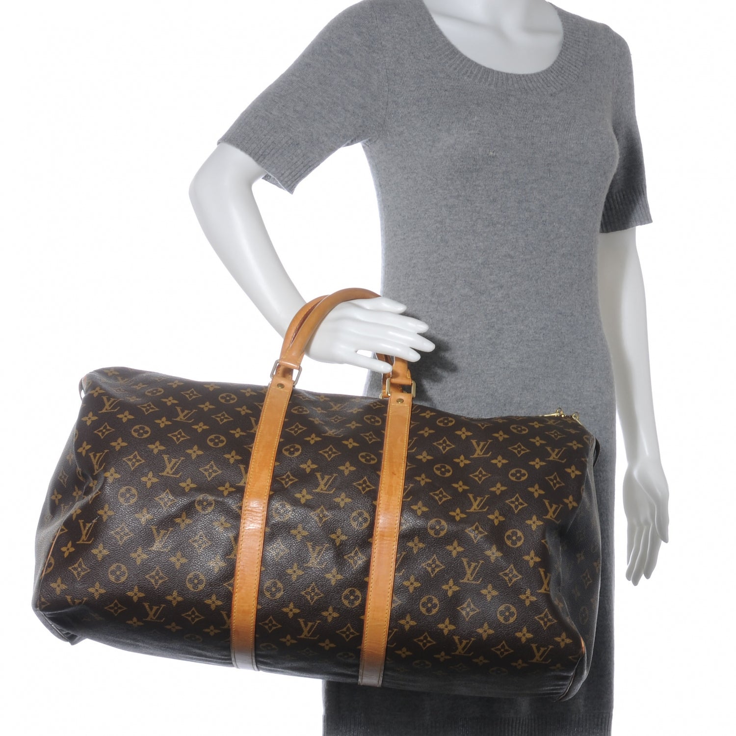 Louis Vuitton Monogram Keepall 55 2 of 7