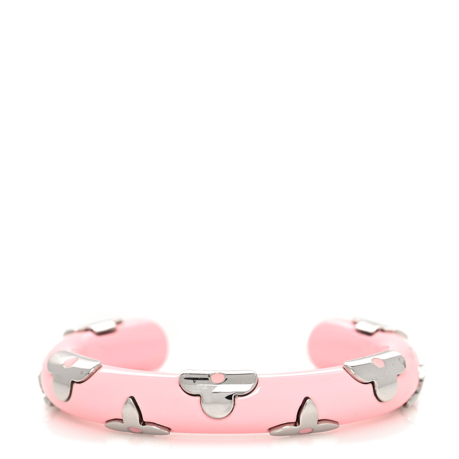 Louis Vuitton Resin Daily Monogram Bracelet S Rose Clair 1 of 5