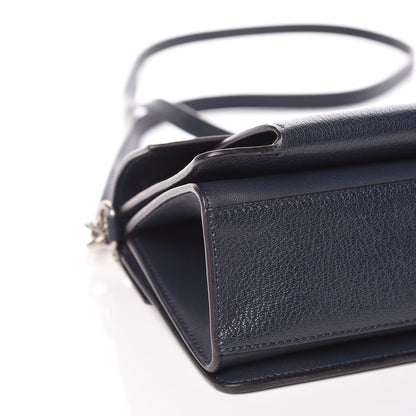Givenchy Goatskin Small GV3 Shoulder Bag Dark Blue 5 of 9