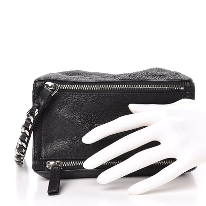 Givenchy Sugar Goatskin Pandora Wristlet Black 2 of 9