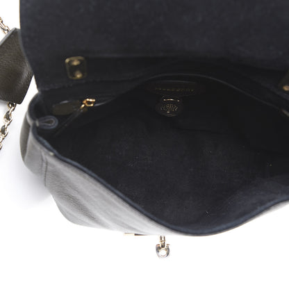 Mulberry Glossy Goatskin Small Lily Flap Green 4 of 9