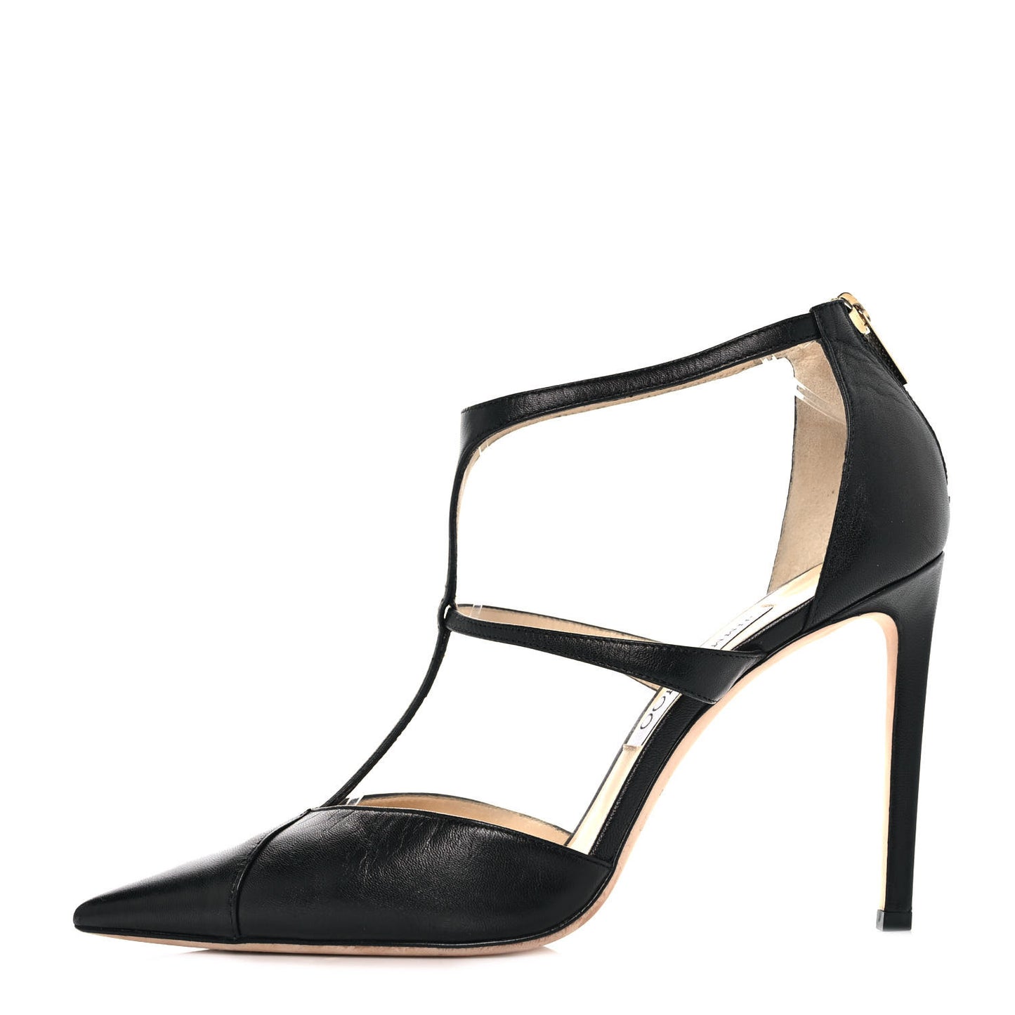 Calfskin Saoni 100 Pumps 40 Black